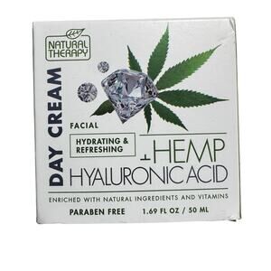 Natural Therapy Hemp + Hyaluronic Acid Day Cream 1.69 oz Hydrating & Refreshing